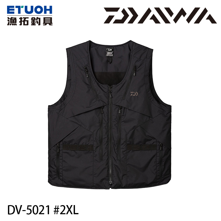 DAIWA DV-5021 黑 #2XL [背心]